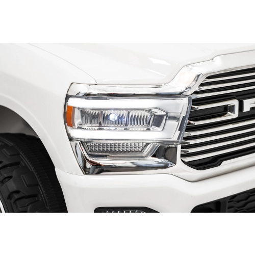 Straż Pożarna Pojazd RAM 3500 na Akumulator Biały JJ2599